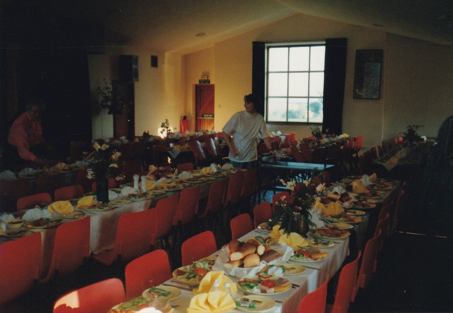 The new village hall.